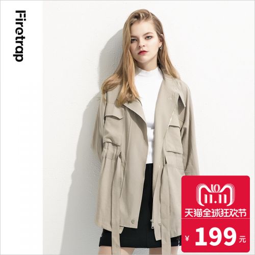 Trench pour femme FIRETRAP en Coton - Ref 3225881