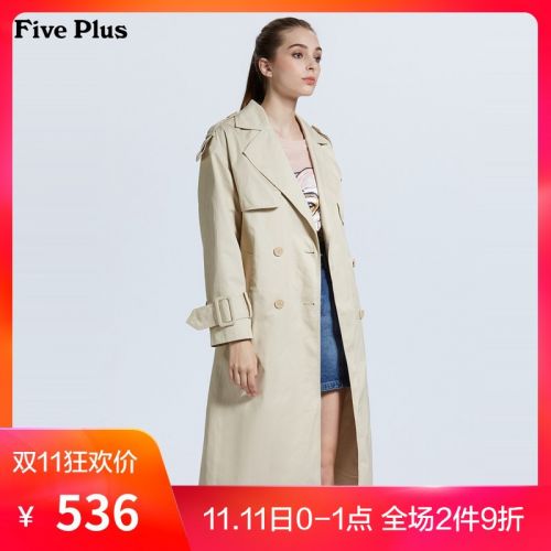 Trench pour femme FIVE PLUS en Coton - Ref 3225884