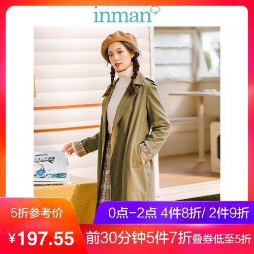 Trench pour femme INMAN en Coton - Ref 3225916