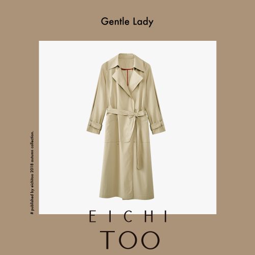 Trench pour femme EICHITOOH en Coton - Ref 3225933