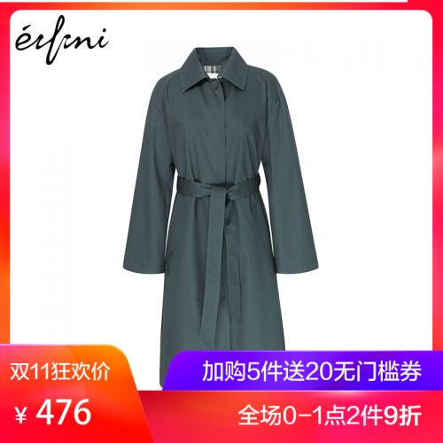 Trench pour femme EIFINI en Coton - Ref 3225981