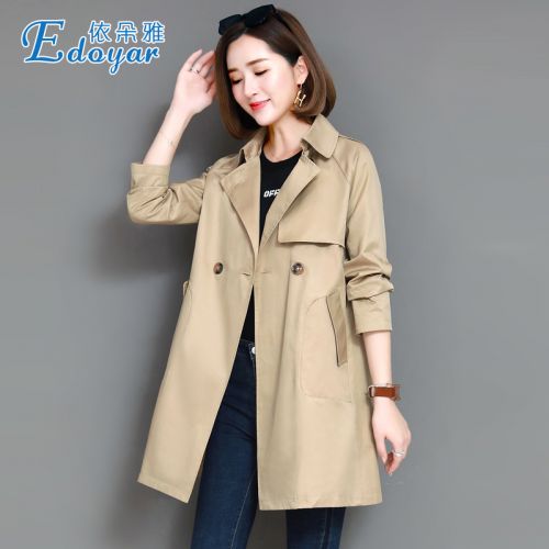 Trench pour femme EDOYAR en Coton - Ref 3226056