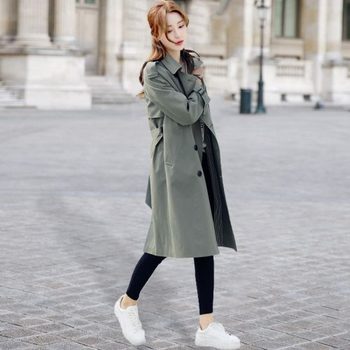 Trench pour femme en Coton - Ref 3226143
