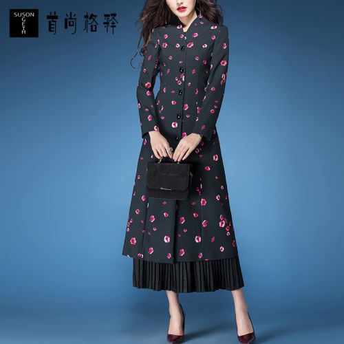 Trench pour femme SUSONGETH en Polyester - Ref 3226164