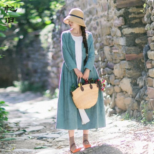Trench pour femme en Coton Chanvre - Ref 3226265