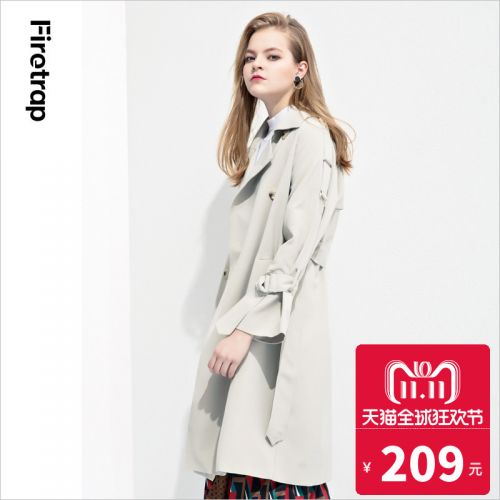 Trench pour femme FIRETRAP en Polyester - Ref 3226346