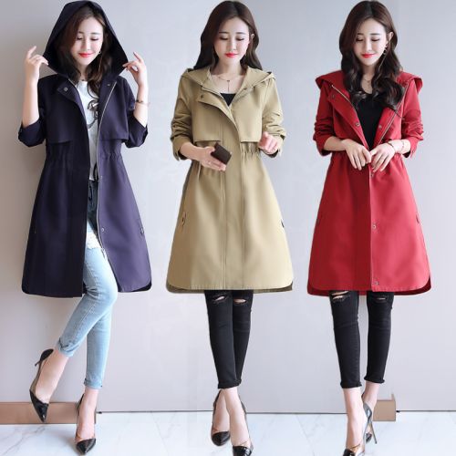 Trench pour femme en Coton - Ref 3226393