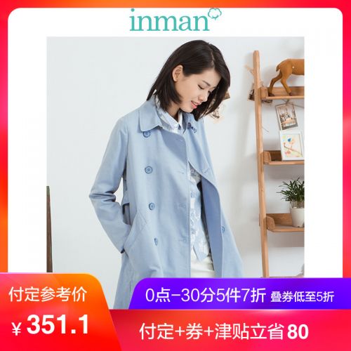 Trench pour femme INMAN en Coton - Ref 3226407