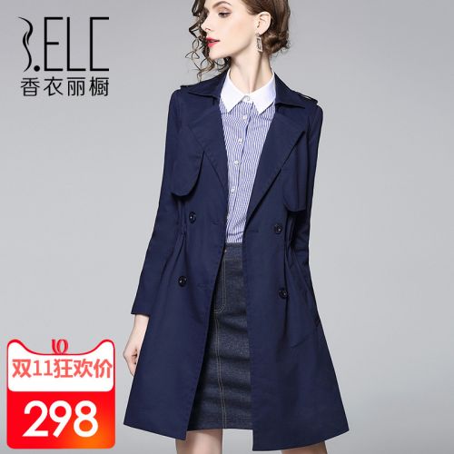 Trench pour femme en Coton - Ref 3226418