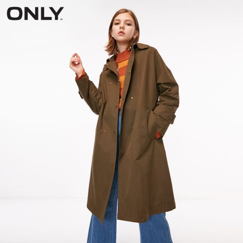 Trench pour femme ONLY en Coton - Ref 3226483