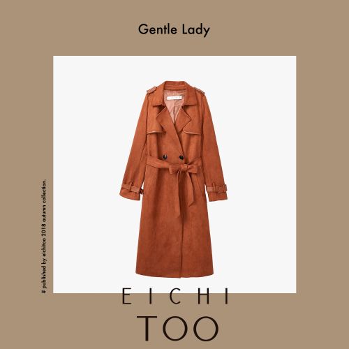 Trench pour femme EICHITOOH en Polyester - Ref 3226582