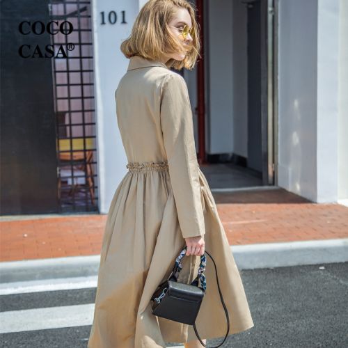 Trench pour femme COCOCASA en Coton - Ref 3226592