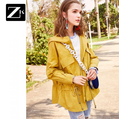Trench pour femme en Coton - Ref 3226603