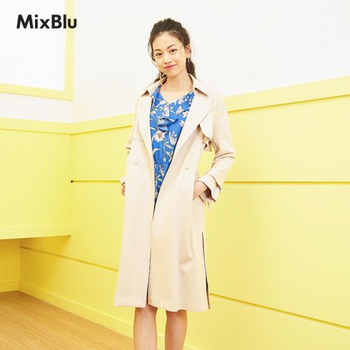 Trench pour femme MIXBLU en Polyester - Ref 3226623