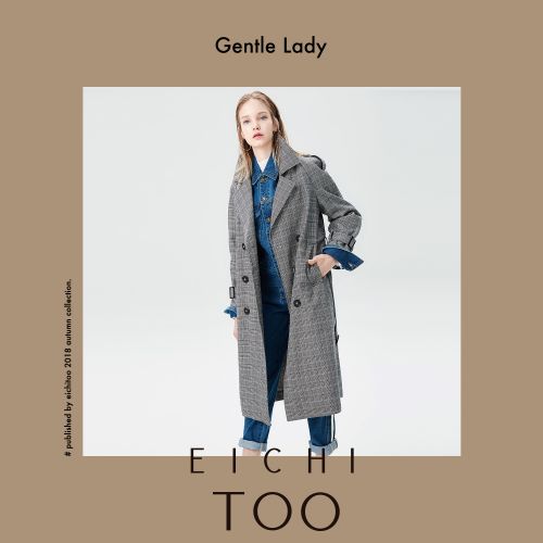 Trench pour femme EICHITOOH en Polyester - Ref 3226652