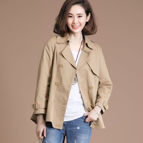 Trench pour femme BERF en Coton - Ref 3226666