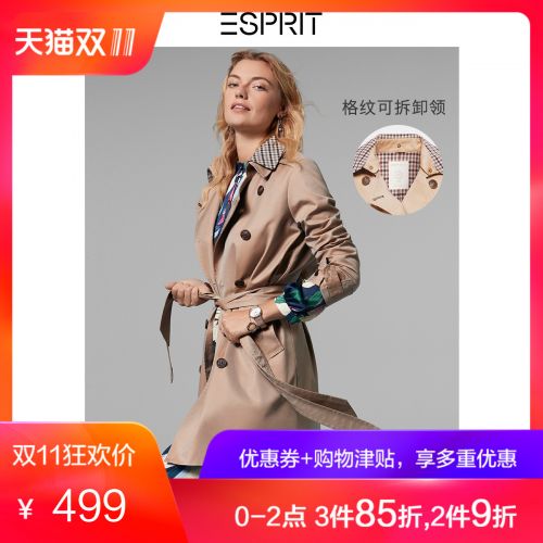 Trench pour femme ESPRIT - Ref 3226673