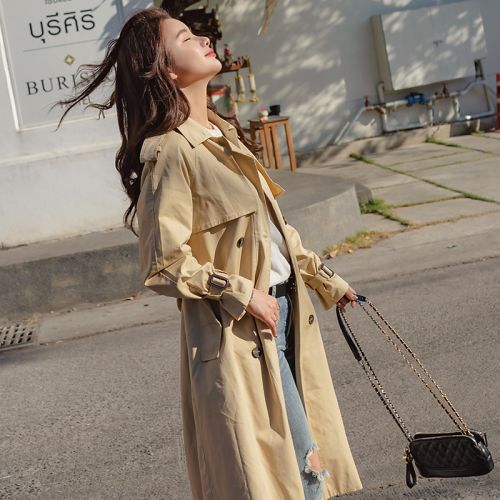 Trench pour femme en Coton - Ref 3226747