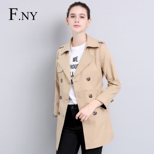 Trench pour femme F NY en Coton - Ref 3226766