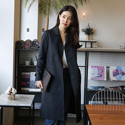 Trench pour femme en Coton - Ref 3226770
