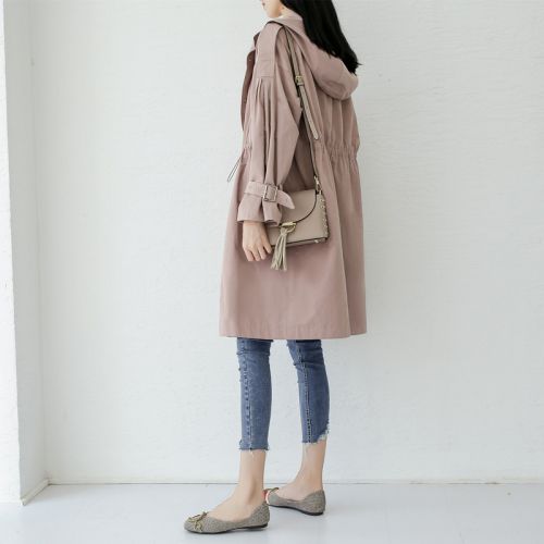 Trench pour femme en Coton - Ref 3226784