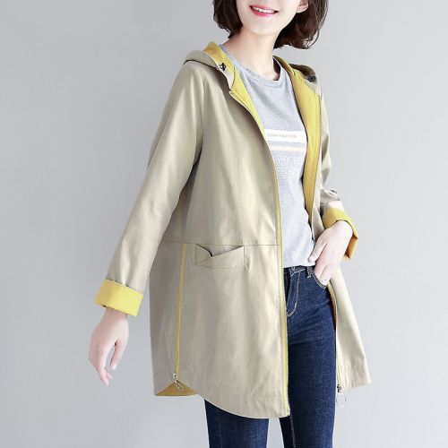 Trench pour femme DKCHENPIN en Polyester - Ref 3226794