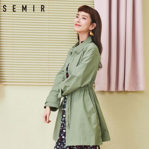Trench pour femme SEMIR en Coton - Ref 3226801