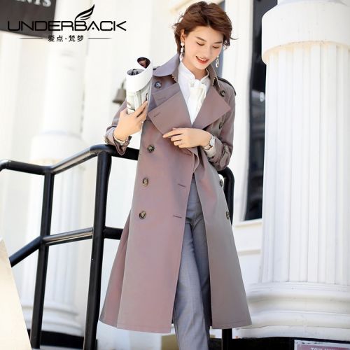 Trench pour femme UNDERBACK en Coton - Ref 3226823