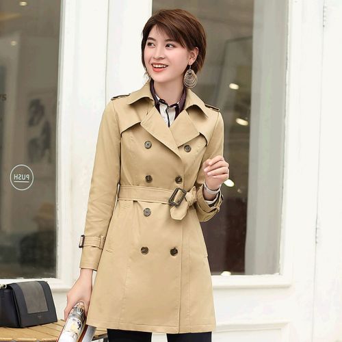 Trench pour femme en Coton - Ref 3226870