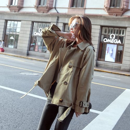 Trench pour femme en Polyester Coton - Ref 3226903