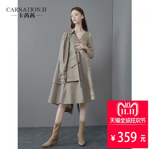 Trench pour femme CARNATION H en Coton - Ref 3226923