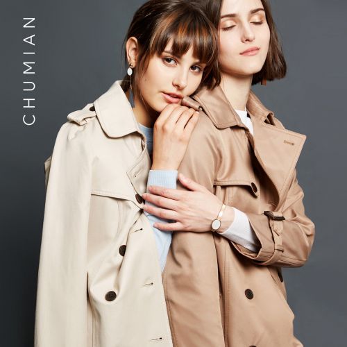 Trench pour femme en Coton - Ref 3227081