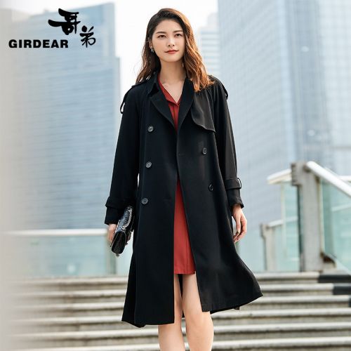 Trench pour femme GIRDEAR en Polyester - Ref 3227114