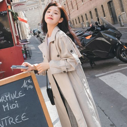 Trench pour femme en Coton - Ref 3227168