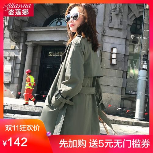 Trench pour femme en Coton - Ref 3227285
