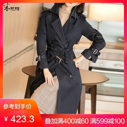 Trench pour femme en Coton - Ref 3227335