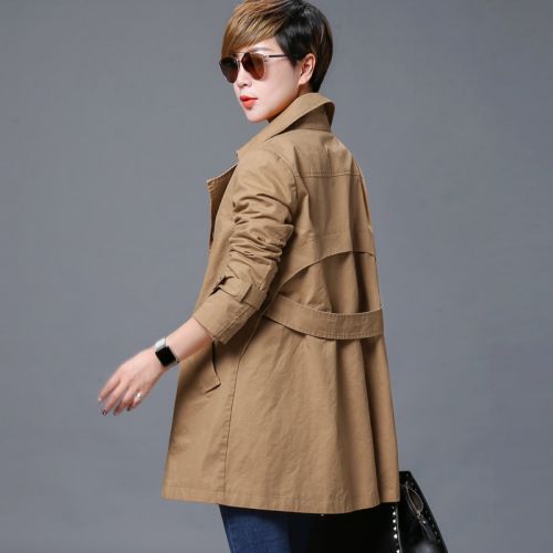 Trench pour femme en Coton - Ref 3227340