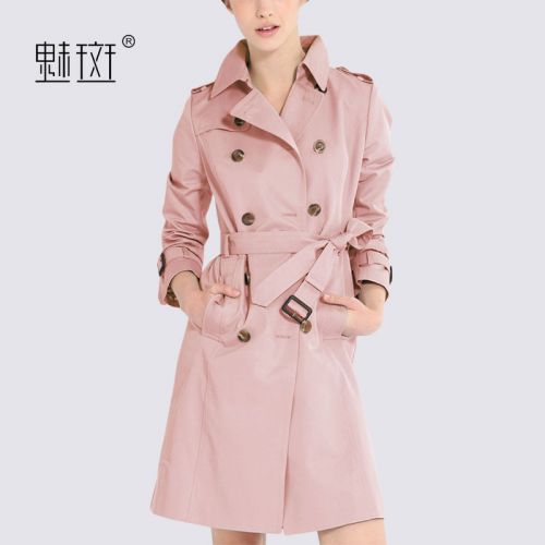 Trench pour femme BUN CHARME en Coton - Ref 3227352