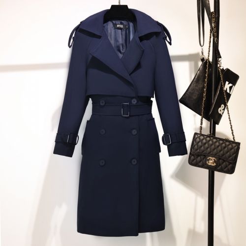 Trench pour femme JEDE en Polyester - Ref 3227362