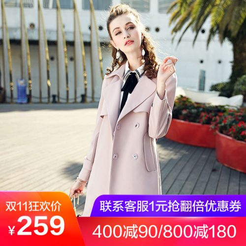 Trench pour femme SINGHWEST en Polyester - Ref 3227363