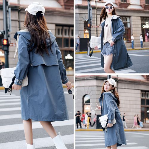 Trench pour femme EVEJO en Nylon - Ref 3227375