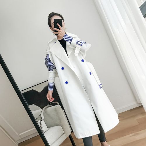 Trench pour femme en Coton - Ref 3227381