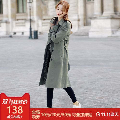 Trench pour femme en Coton - Ref 3227405