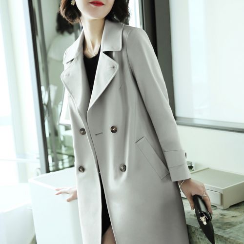 Trench pour femme en Coton - Ref 3227409