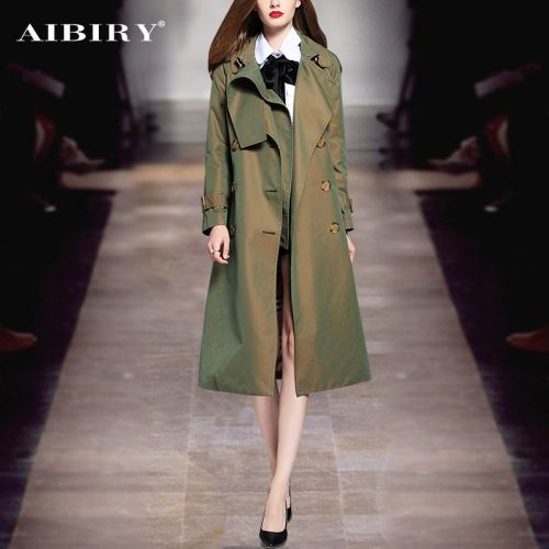 Trench pour femme AIBIRY en Coton - Ref 3227419