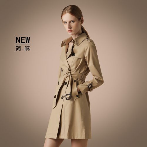 Trench pour femme en Coton - Ref 3227458