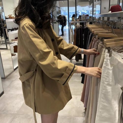 Trench pour femme en Coton - Ref 3227503