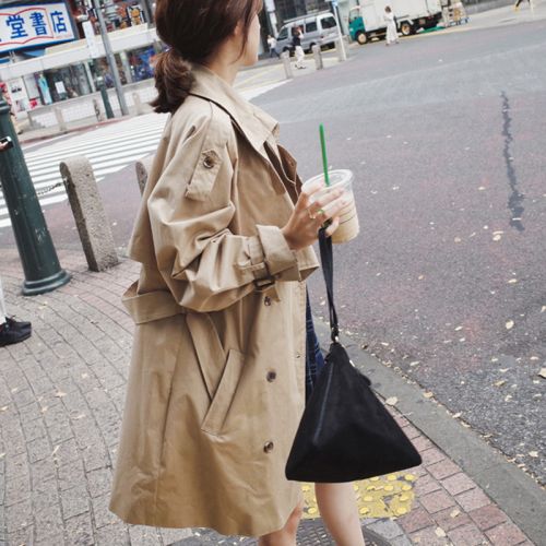 Trench pour femme en Coton - Ref 3227523