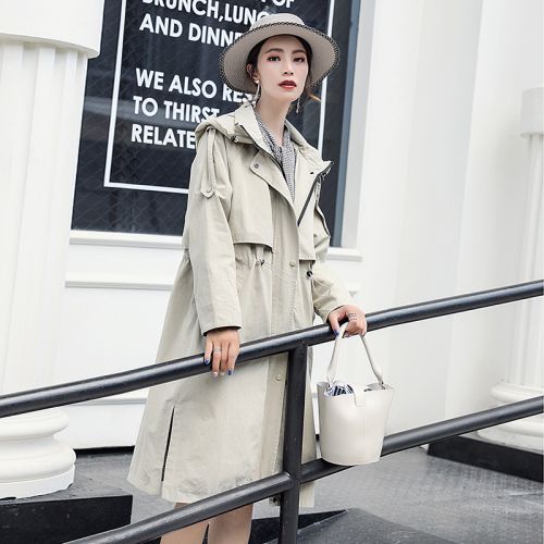 Trench pour femme en Coton - Ref 3227572