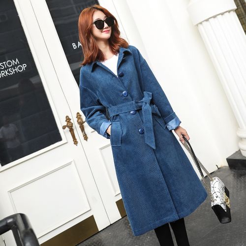 Trench pour femme en Coton - Ref 3227588